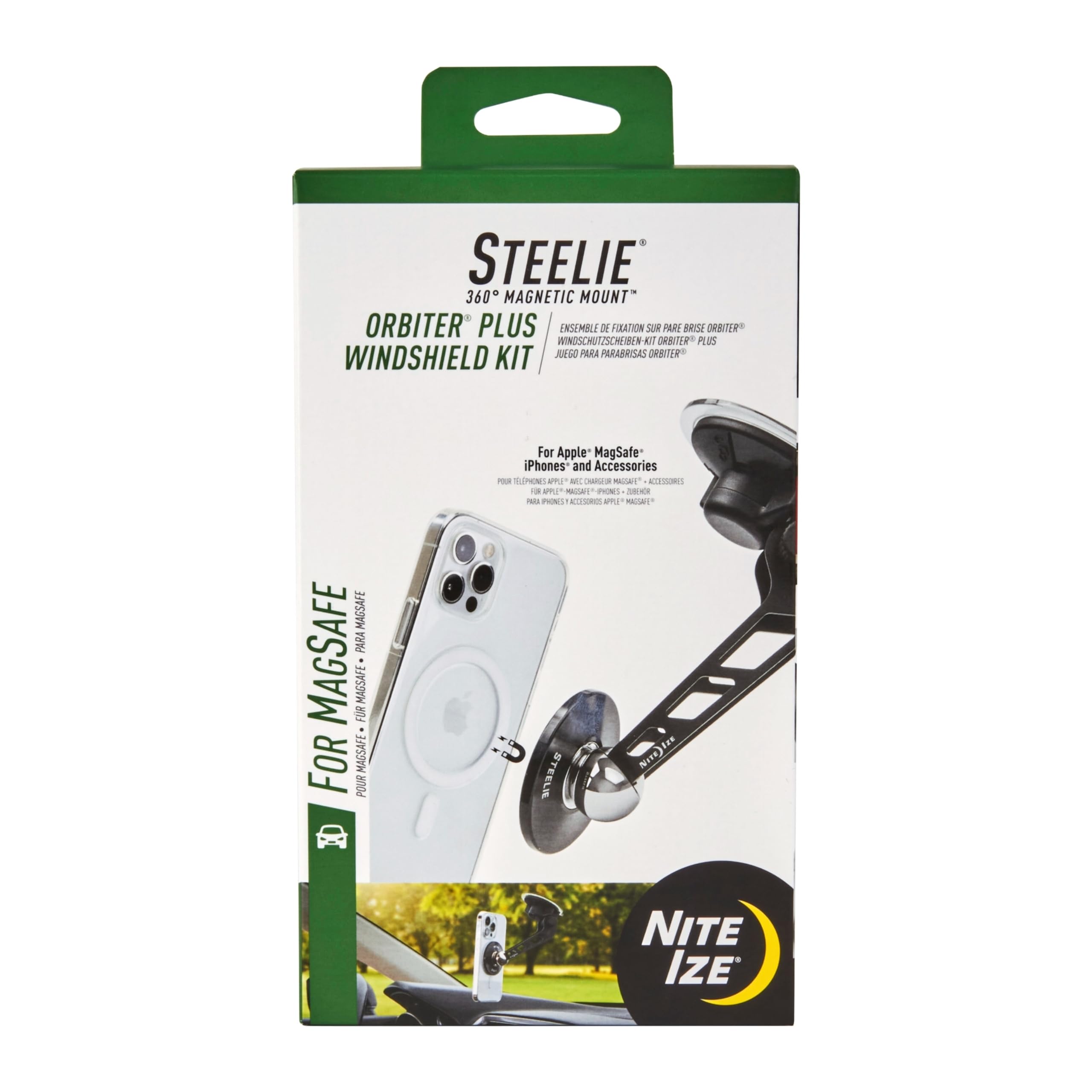 Amazon.com: Nite Ize Steelie Windshield Kit - Magnetic Cell Phone